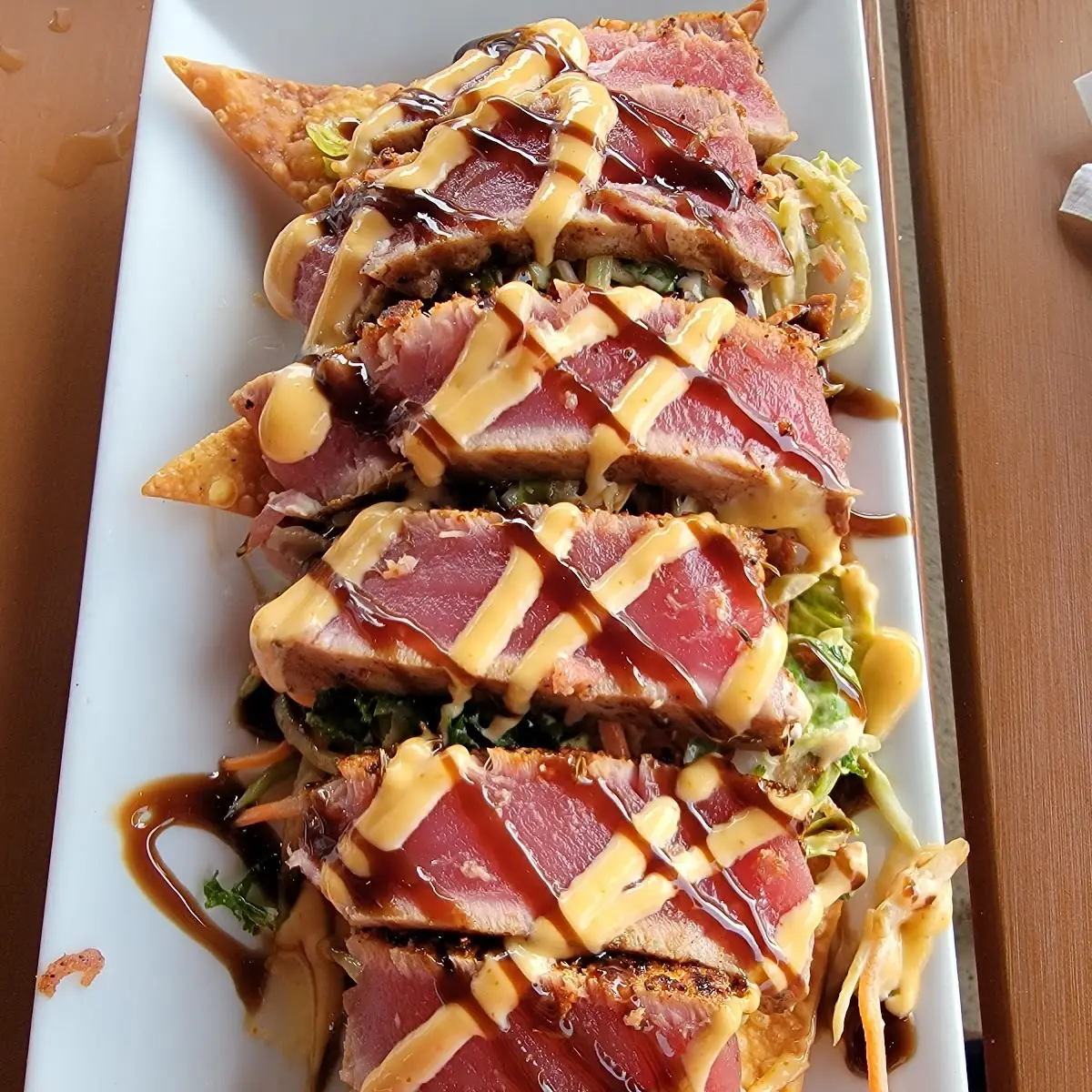 Ahi Tuna Nachos