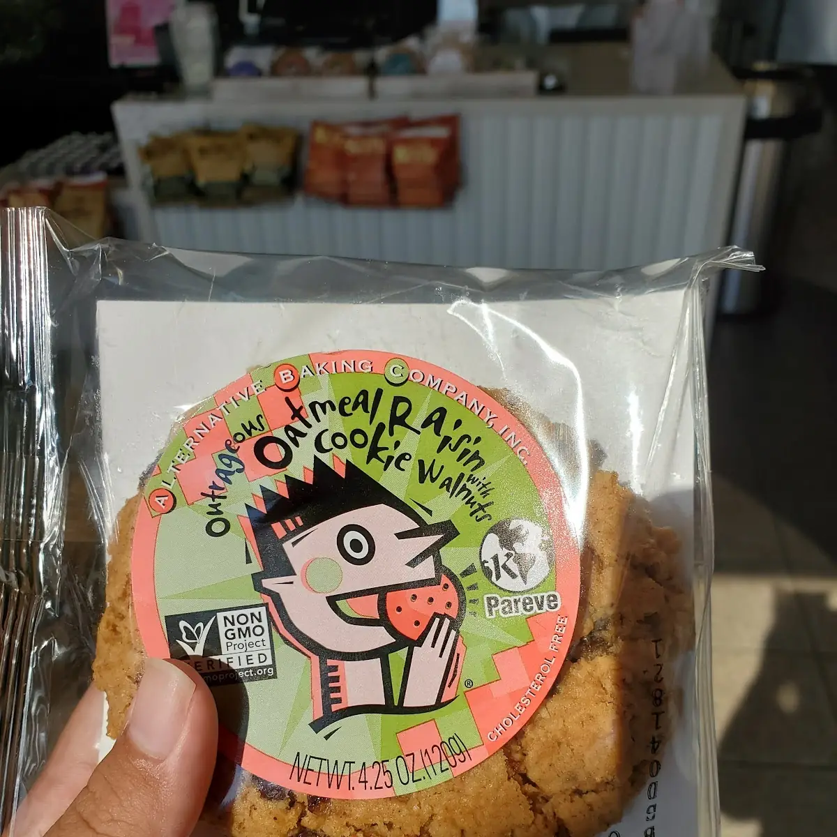 Outrageous Oatmeal Raisin Cookie