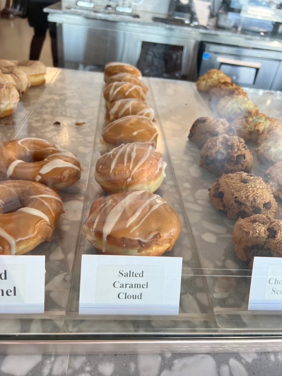 Salted Caramel Cloud Donut