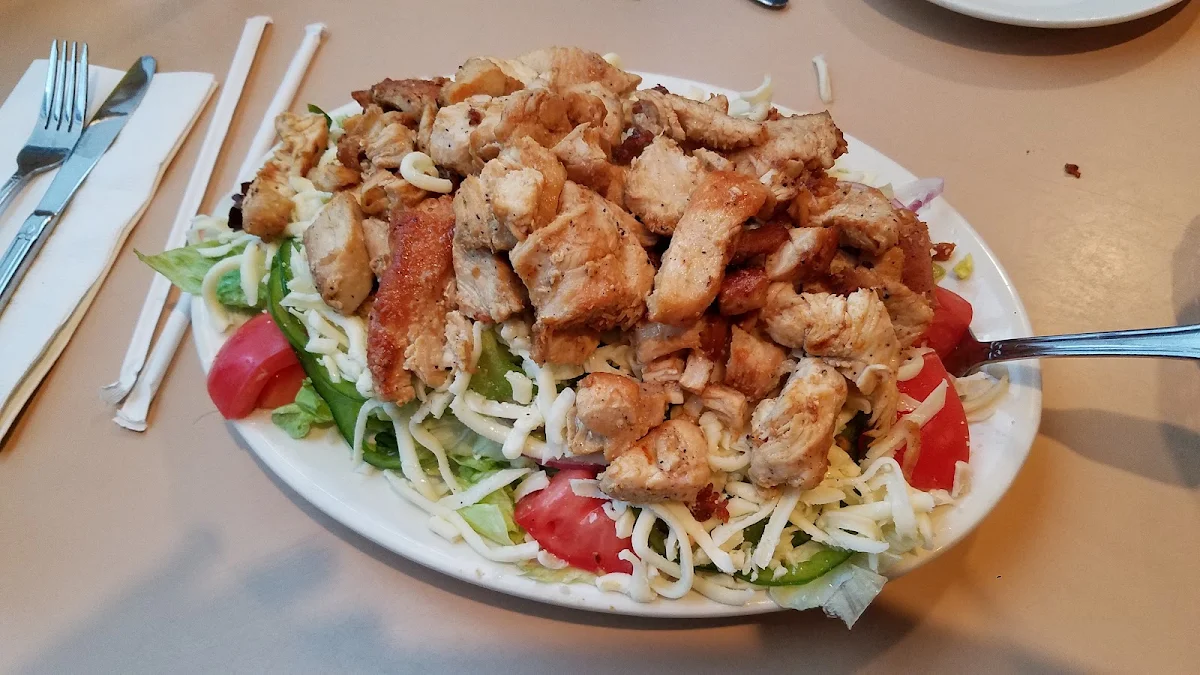 Chicken Salad with Cheese
