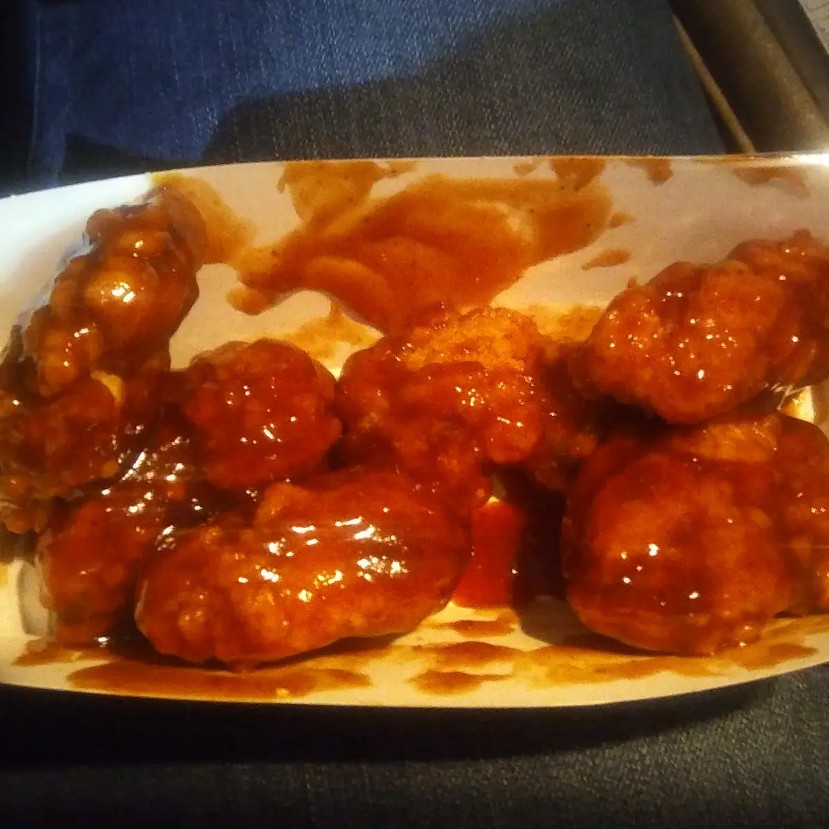 Honey BBQ Boneless Wings