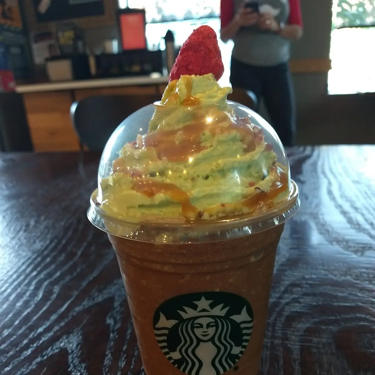 The Christmas Tree Frappuccino