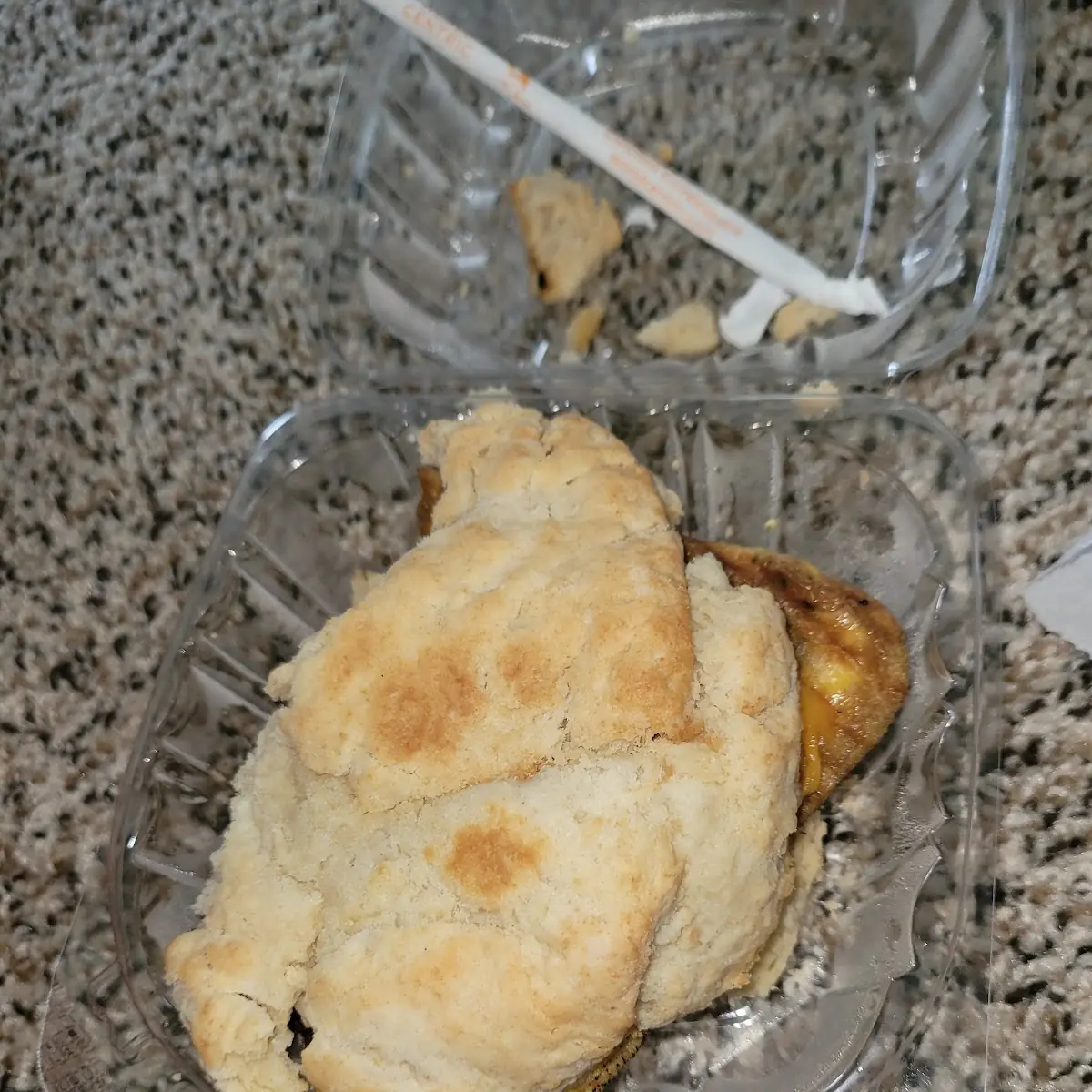 Sausage Egg and Cheese Biscuit
