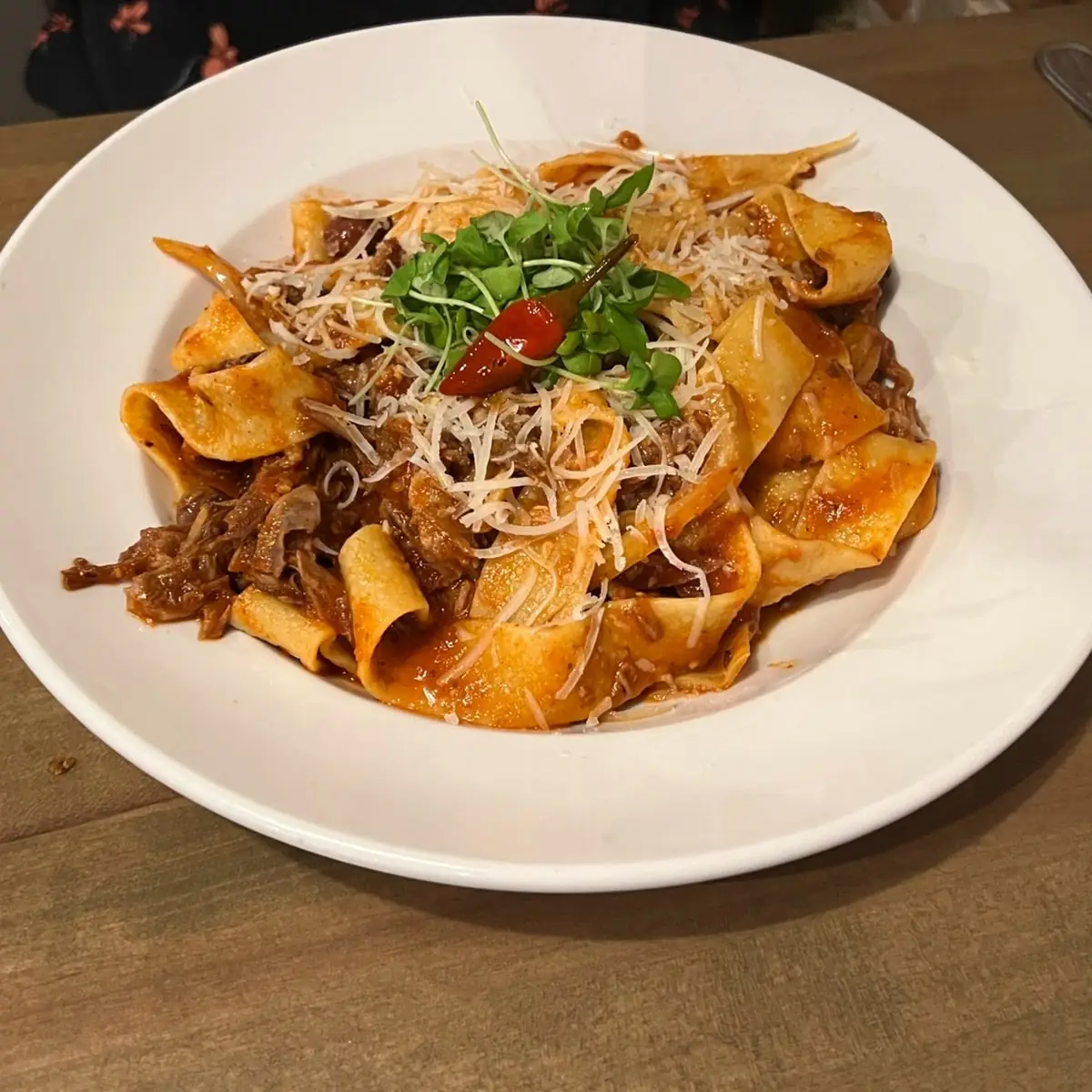 Short Rib Mezzaluna