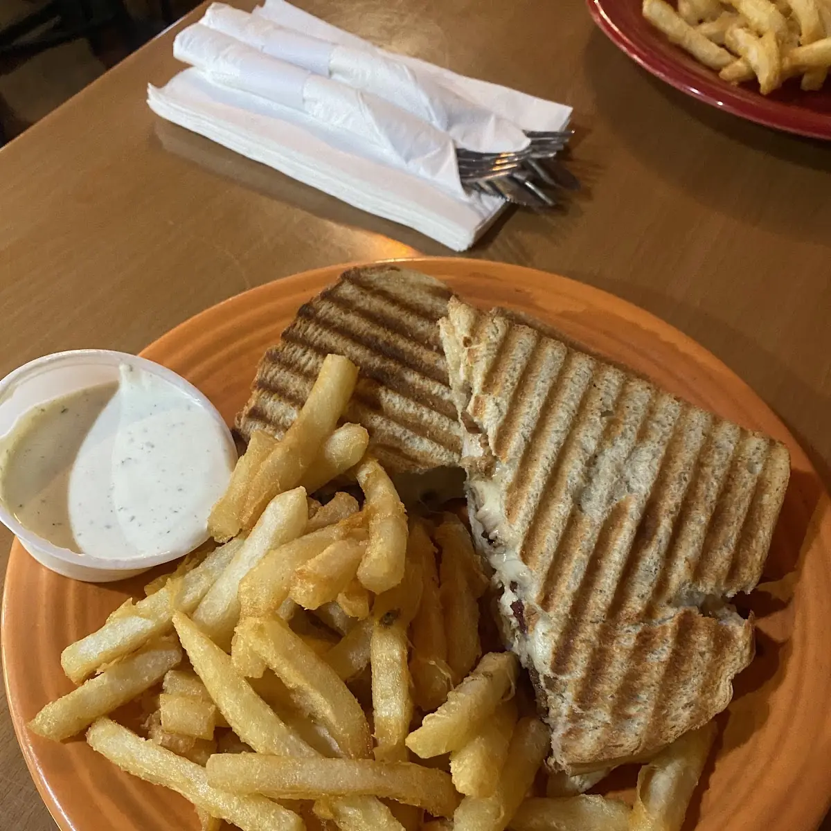 Chicken Bacon Ranch Panini
