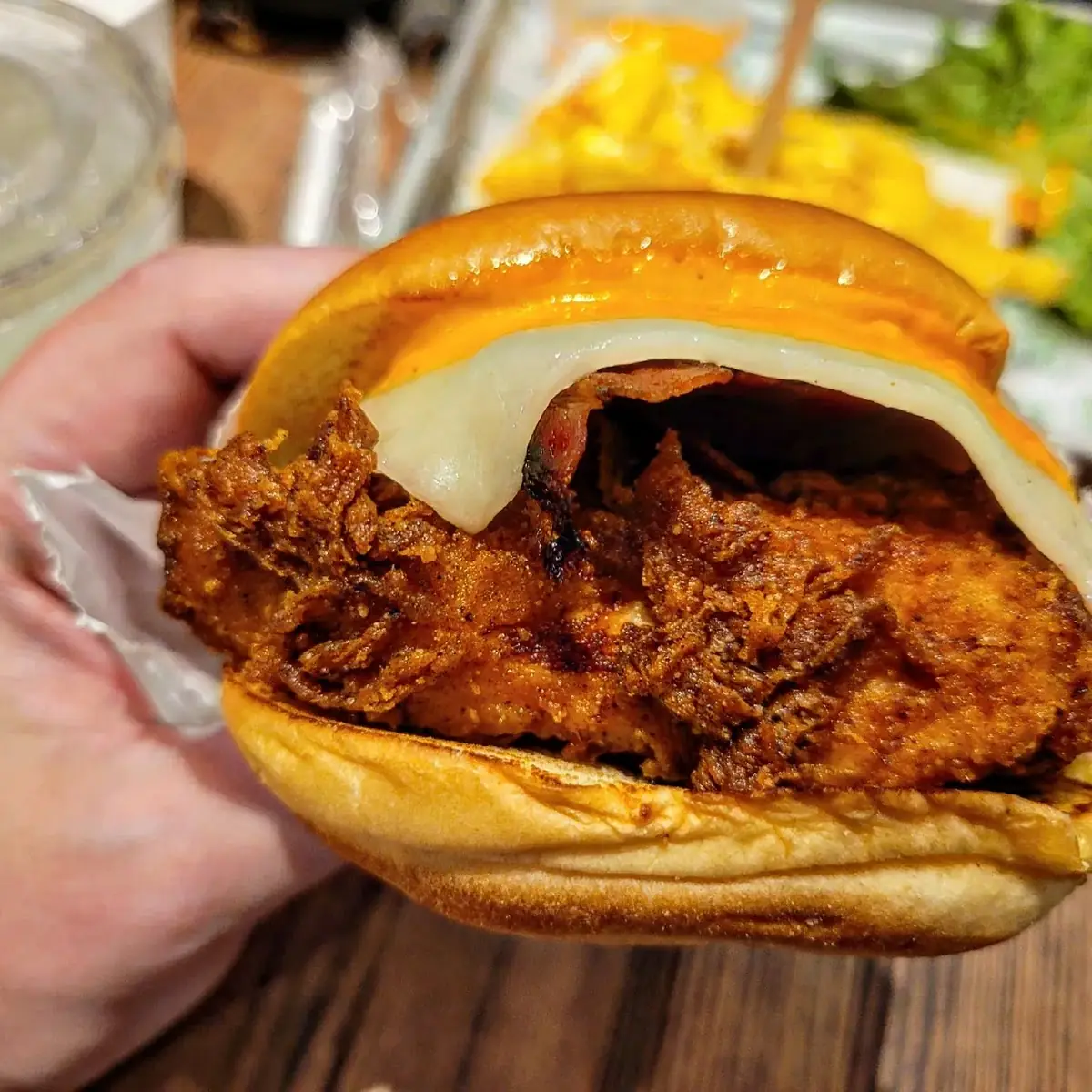Hot Ones Chicken Sandwich