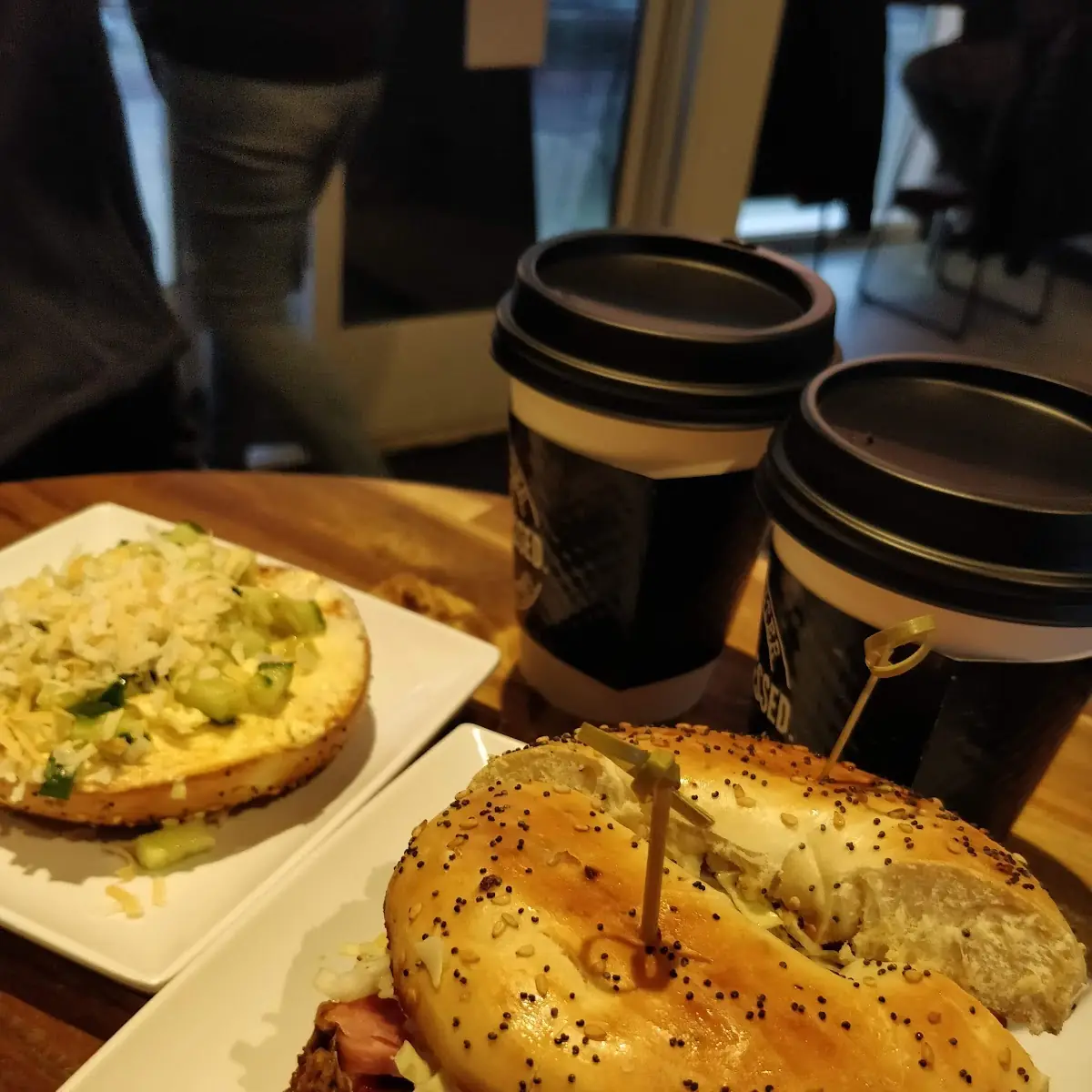 Limited Time Only Samoa Bagel