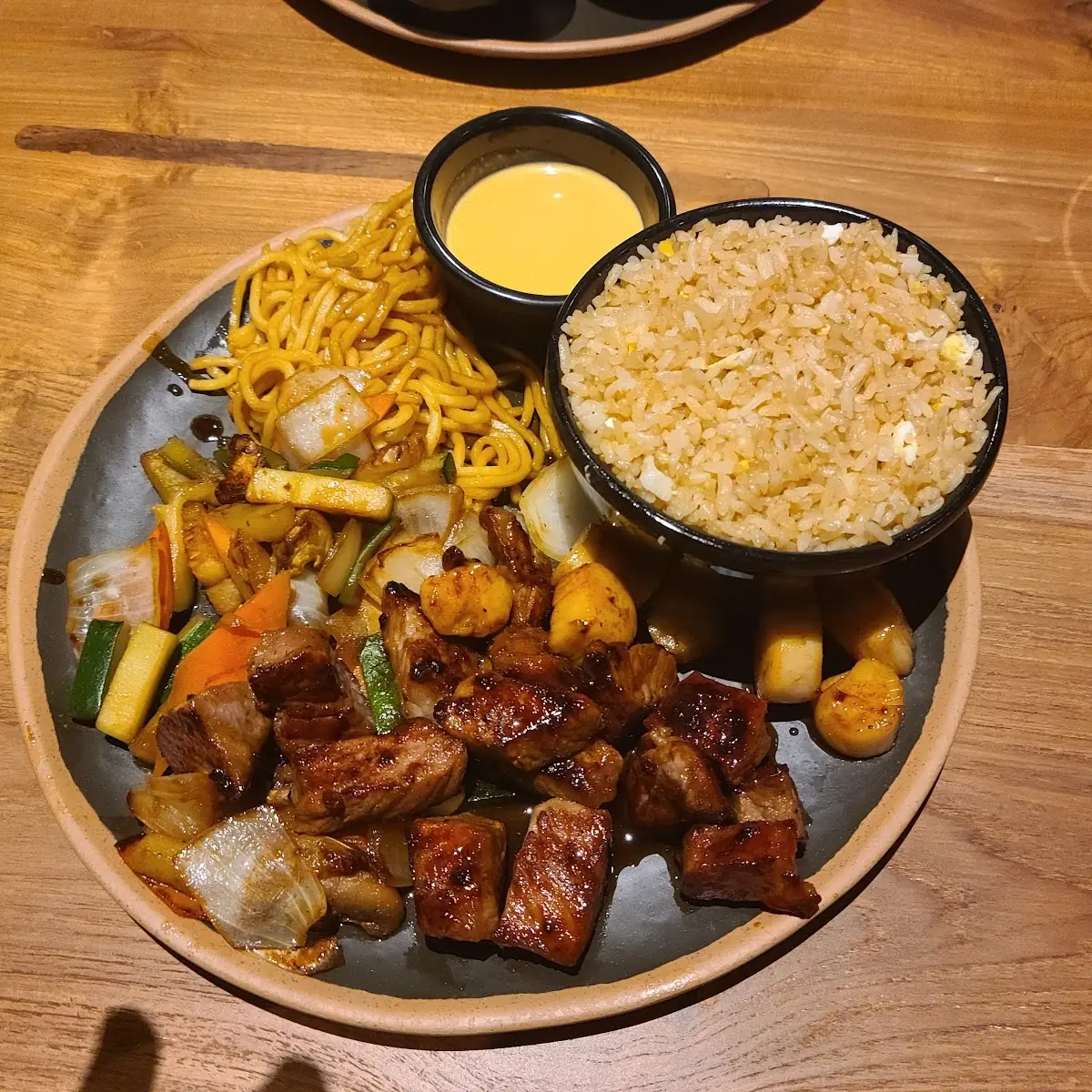 Hibachi Steak and Shrimp