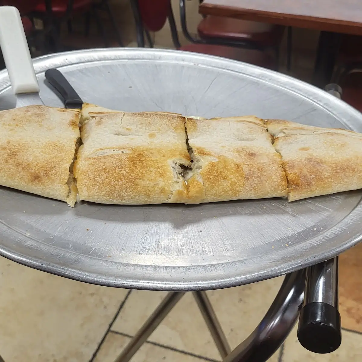 Chicken Cheese Steak Stromboli