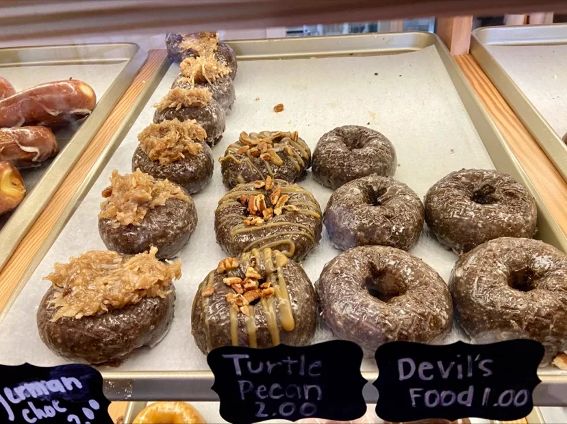 German Chocolate Donut