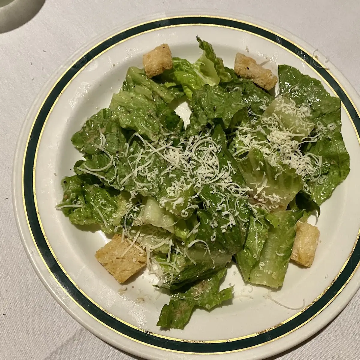 Classic Caesar Salad with House-Made Croutons