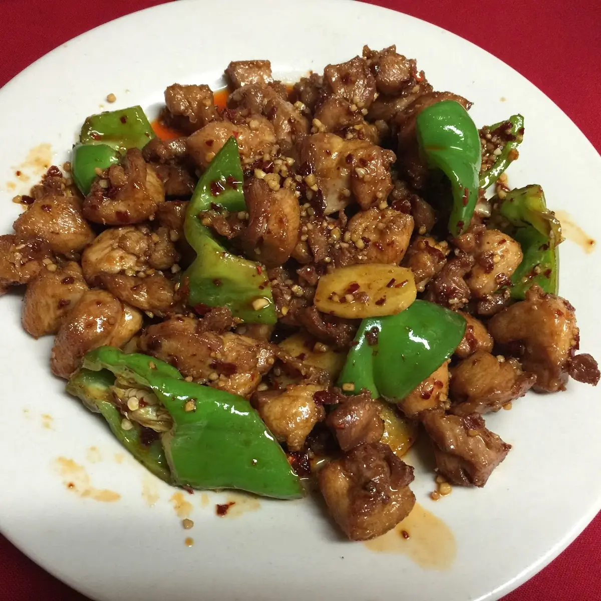 Three Pepper Chicken