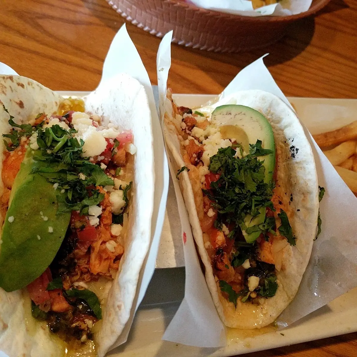 Ranchero Chicken Tacos