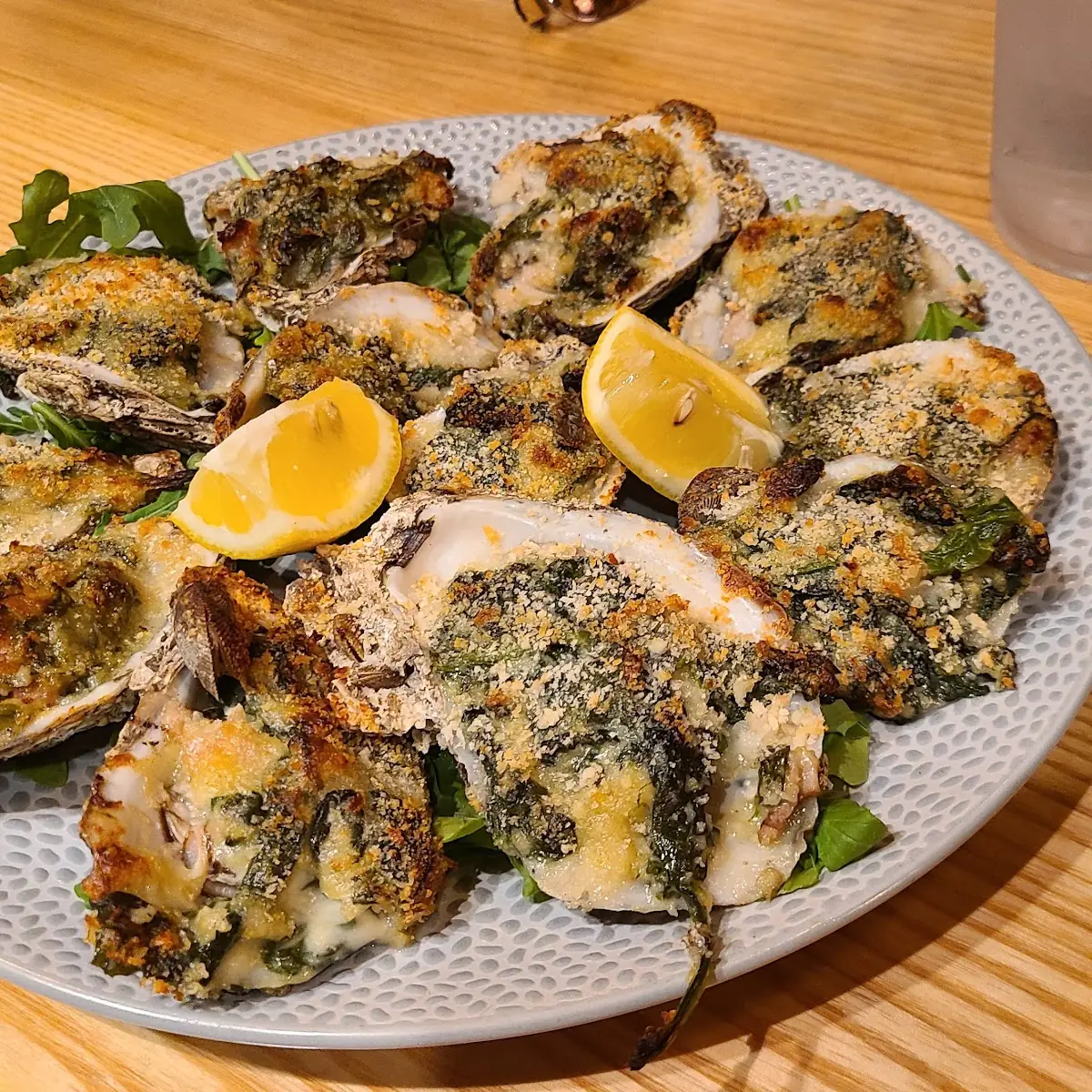 Oysters Rockefeller