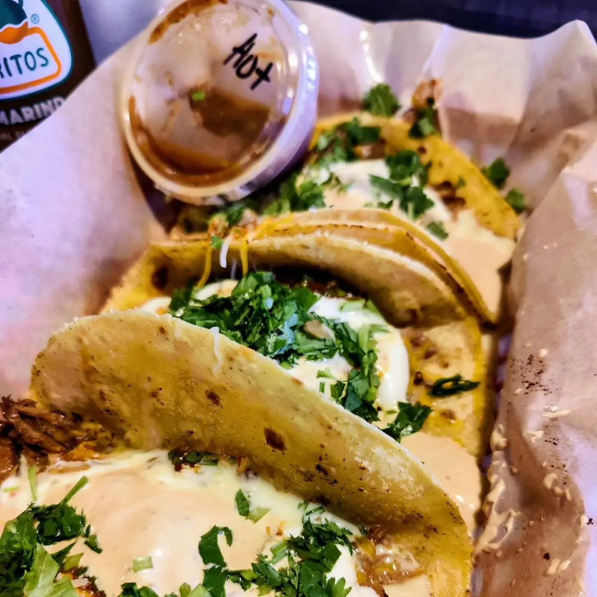 Dos Equis Fish Tacos