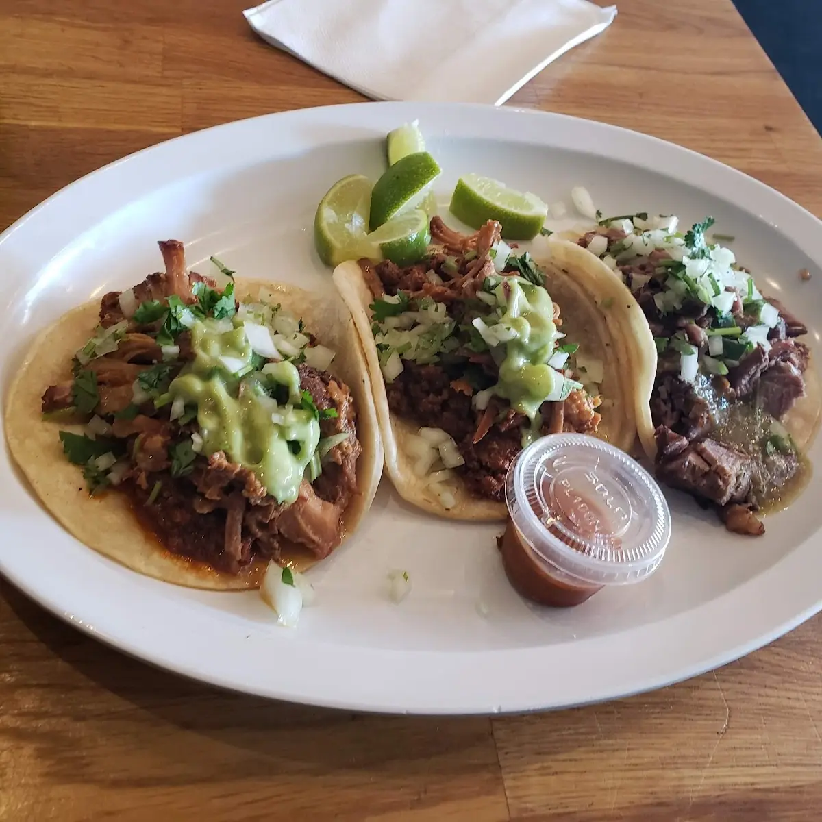 Chorizo Taco Carnitas Taco