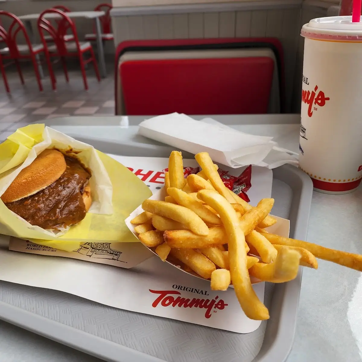 Chili Cheeseburger Combo Extra Chili