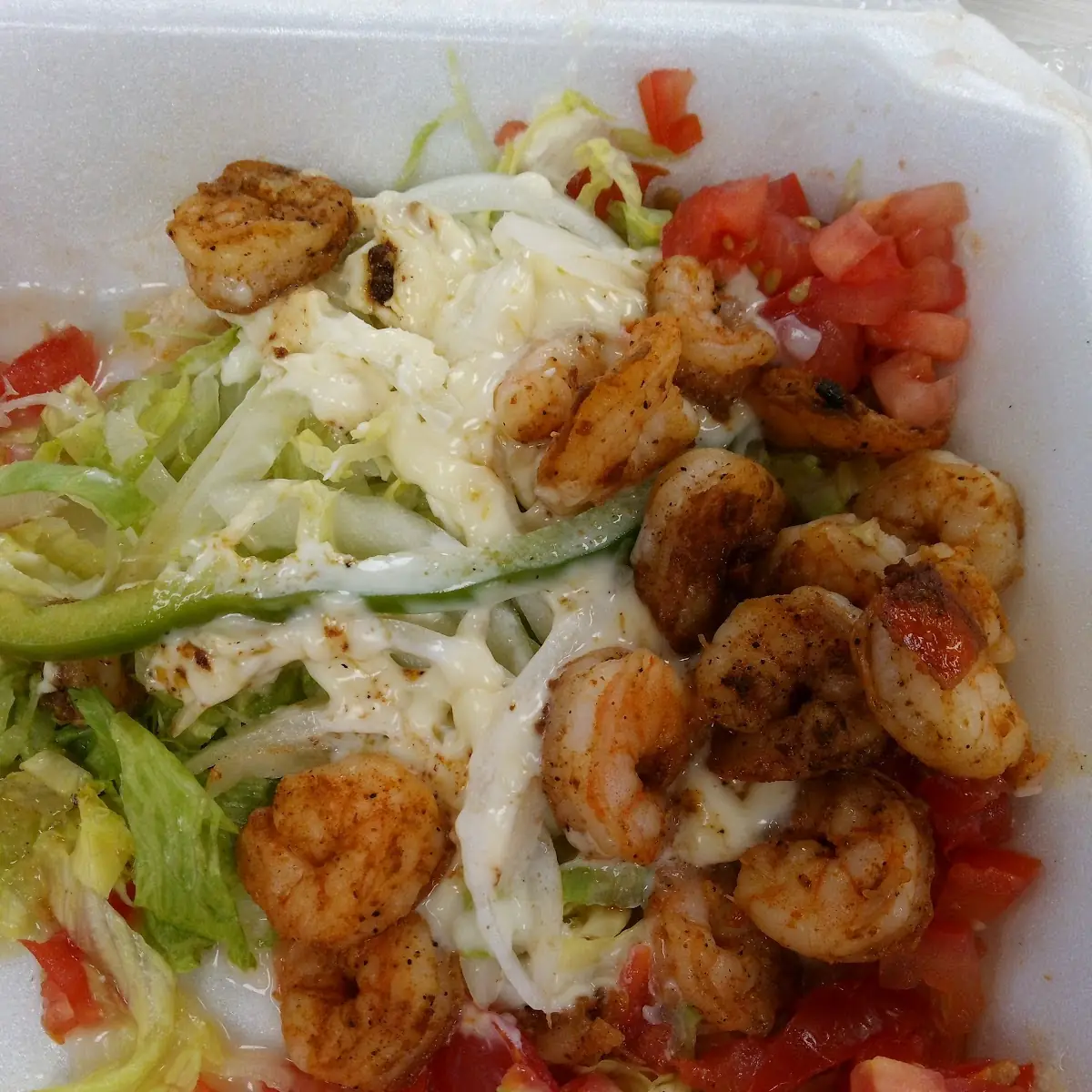 Grilled Shrimp Salad