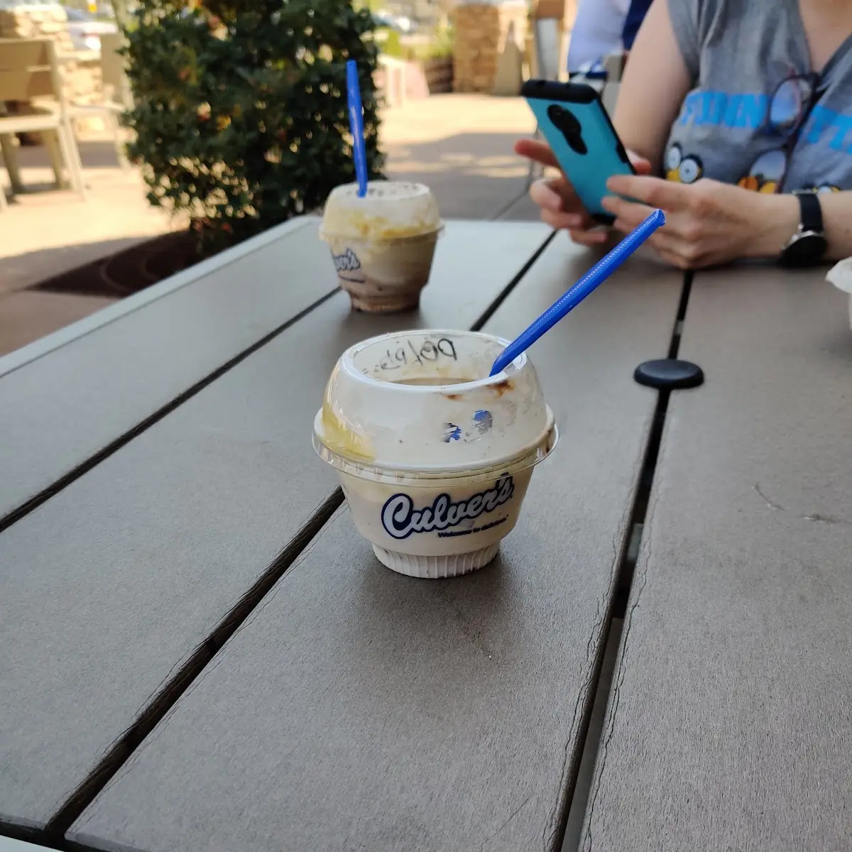 Frozen Custard with Peanut Butter