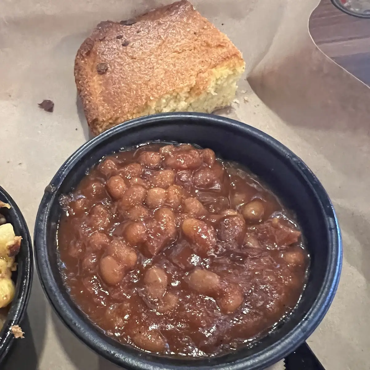 Barbecue Baked Beans with Pork
