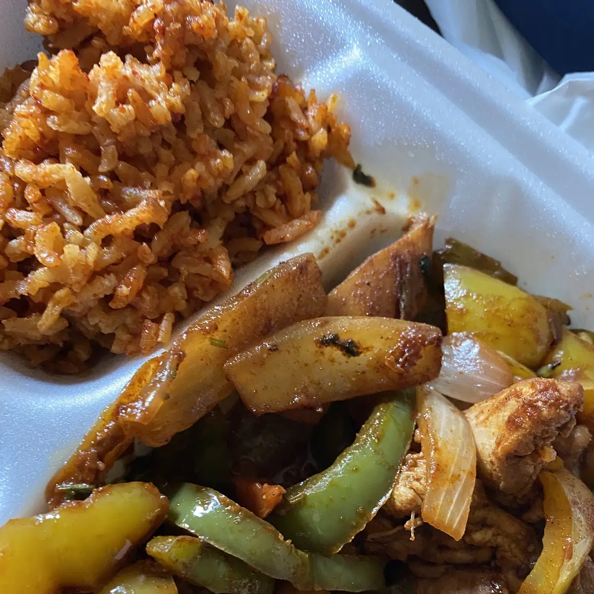 Chicken Fajita with Rice