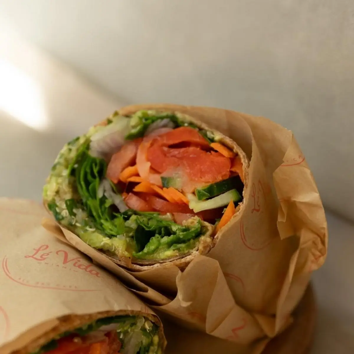 Smoked Salmon Wrap