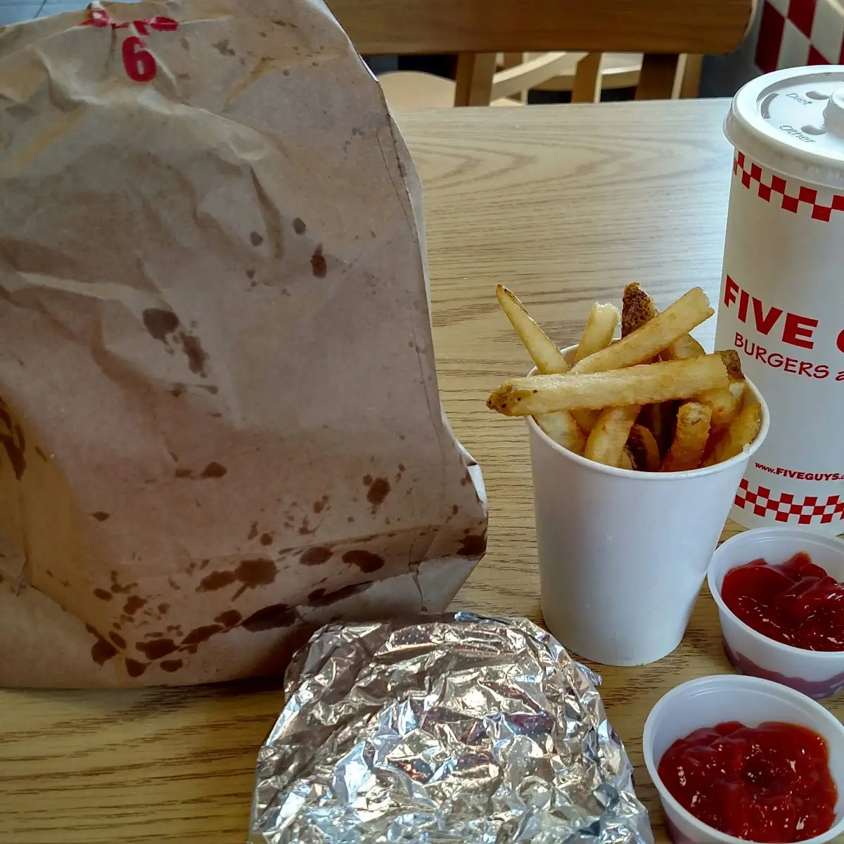 Veggie Burger Small Fries