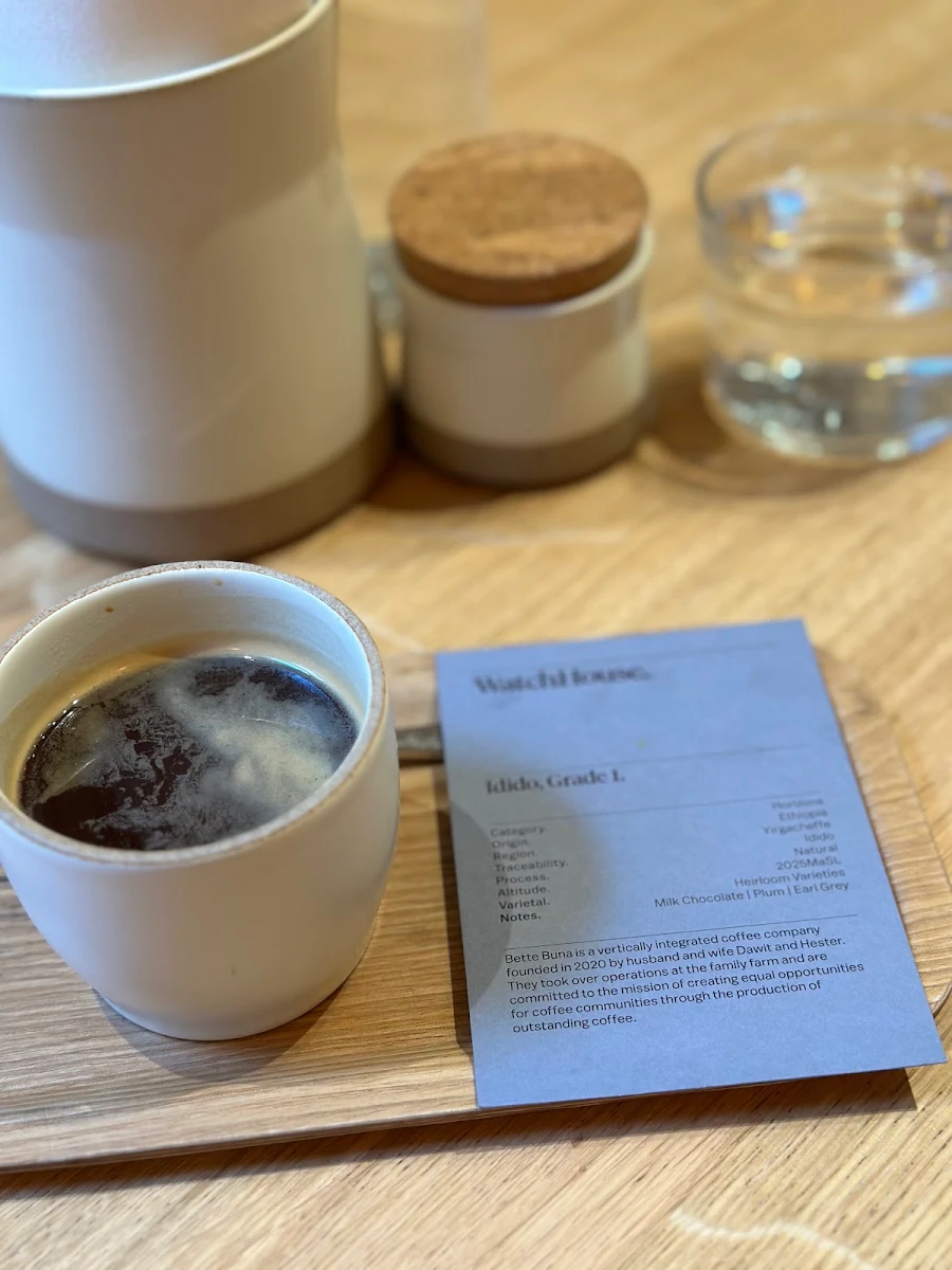 Black Coffee in Ceramic Mug