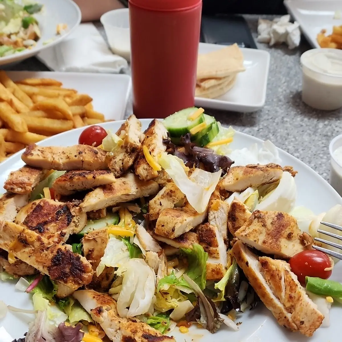 Grilled Chicken Salad