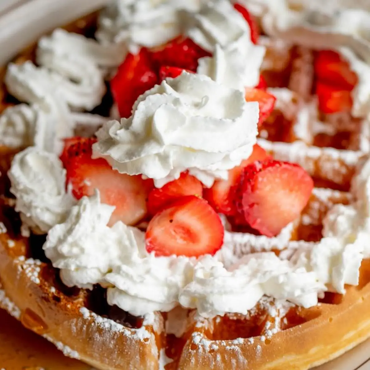 Giant Belgian Waffle