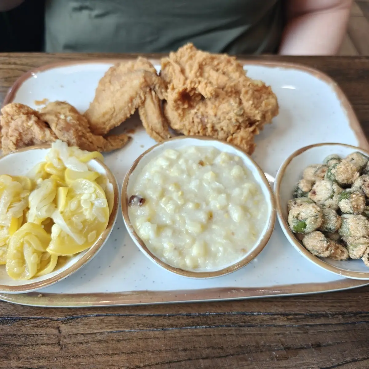 Fried Chicken with 3 Sides