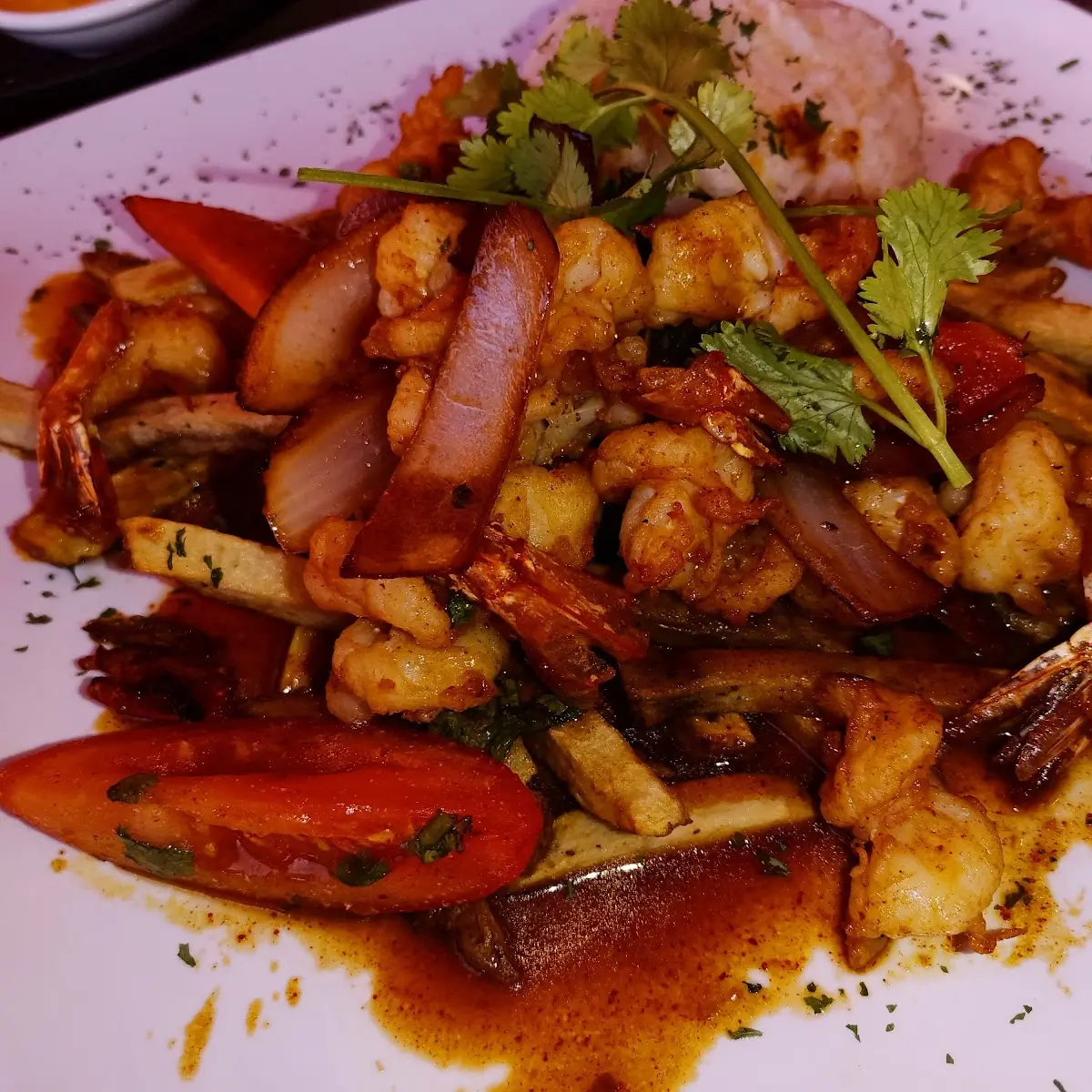 Camarones Salteados