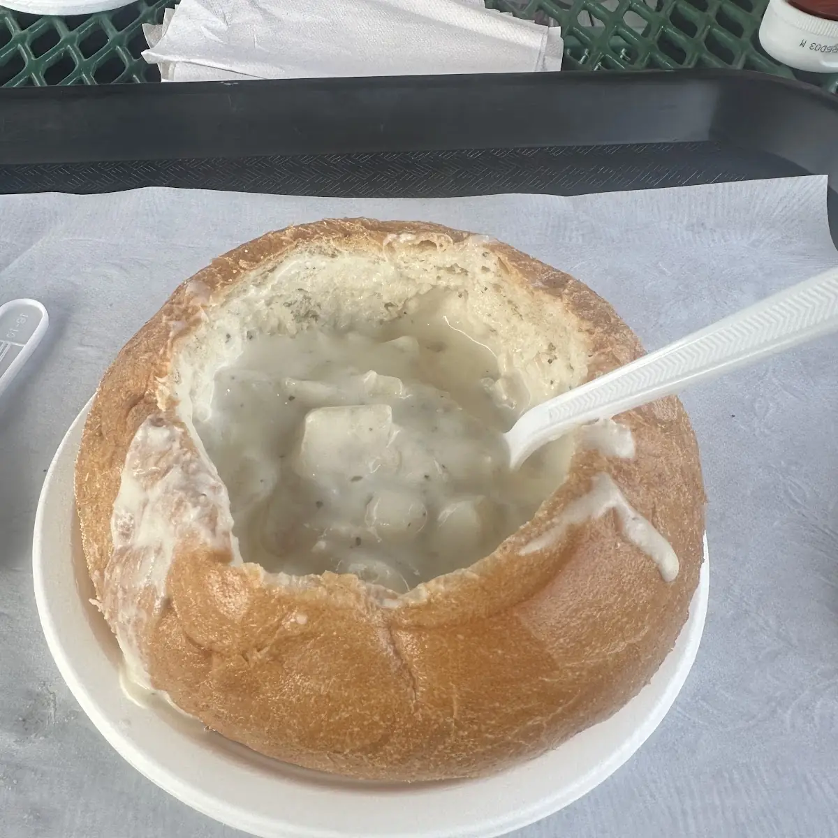 Chowder in Bread Bowl