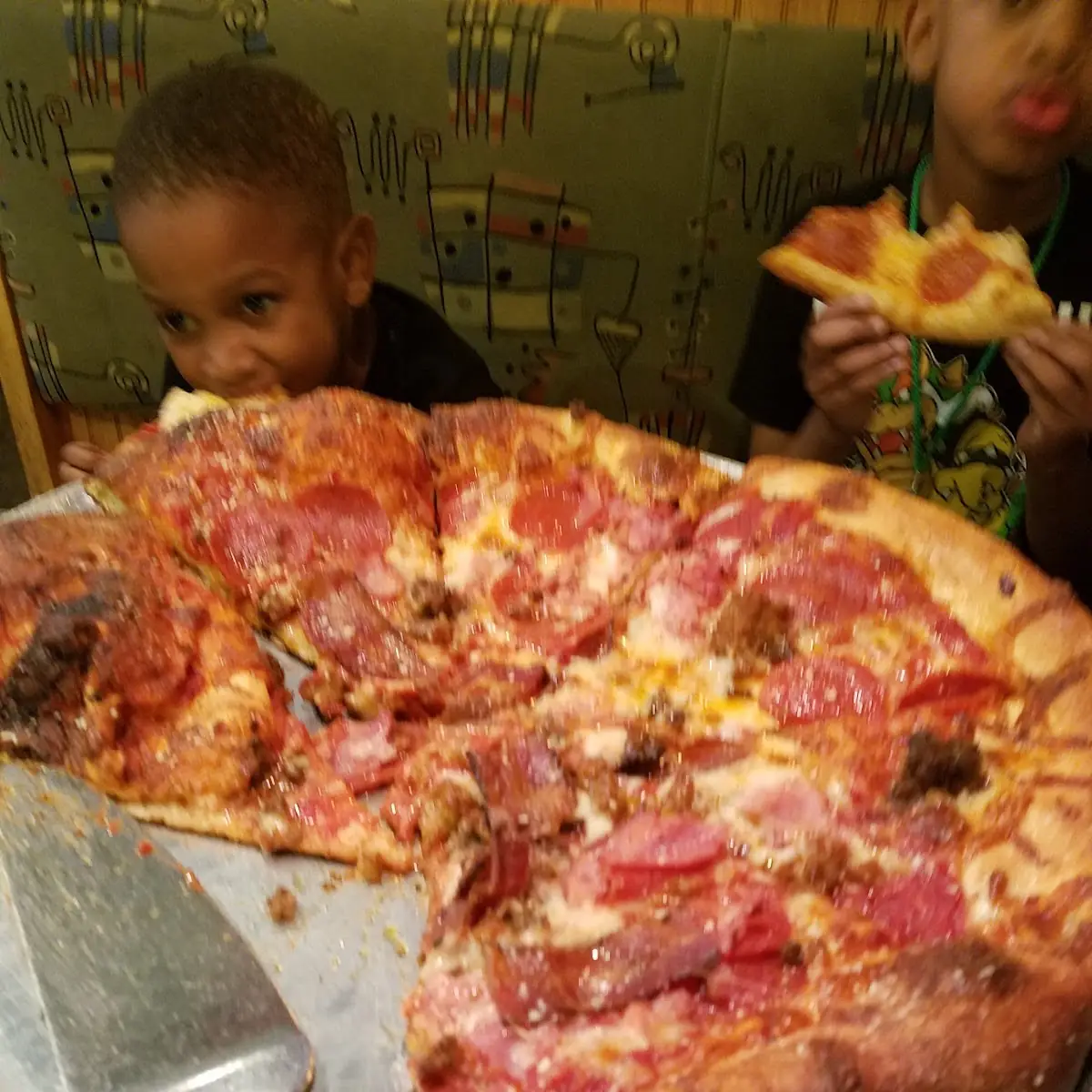 Mighty Meaty Specialty Pizza