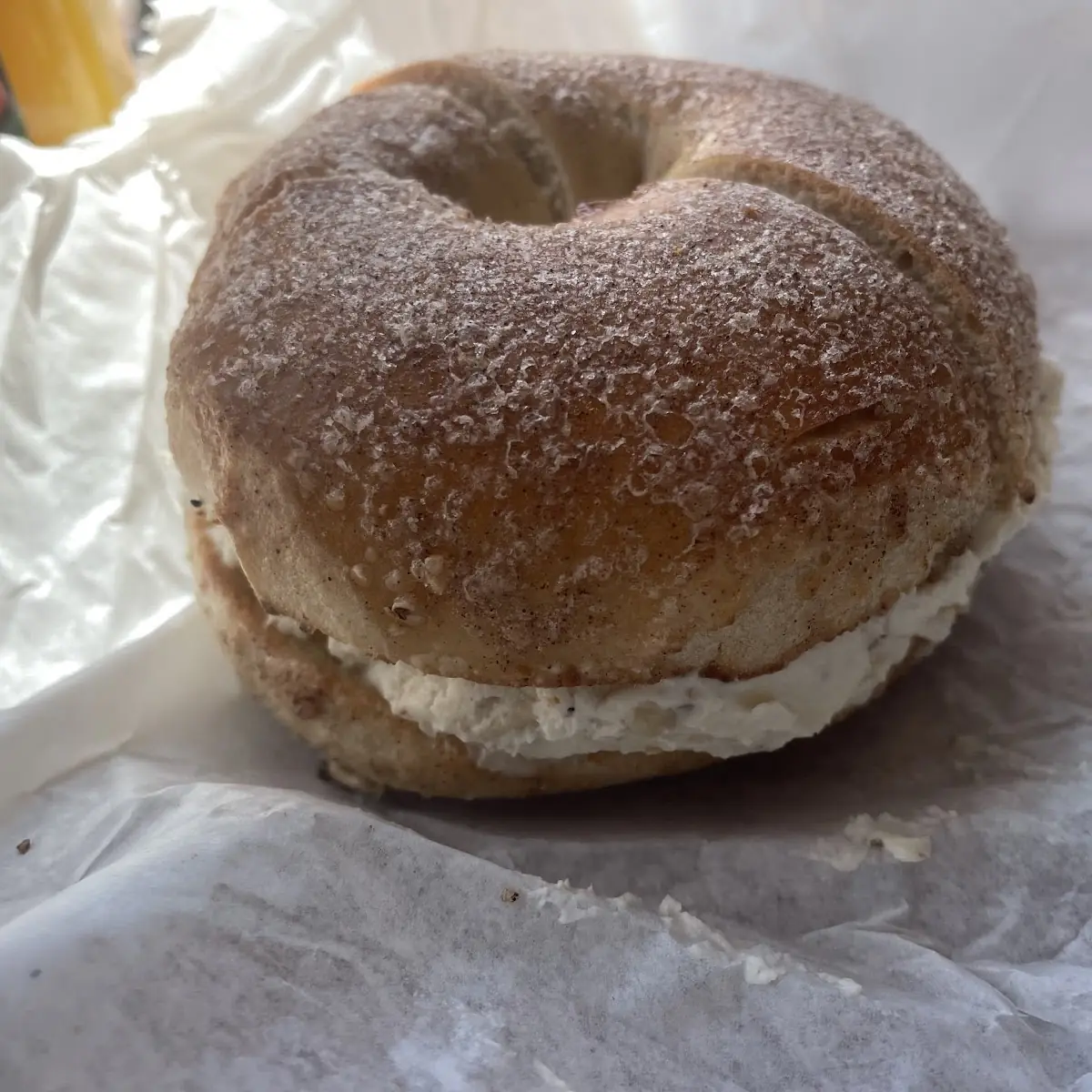 Cinnamon Sugar and Cream Cheese