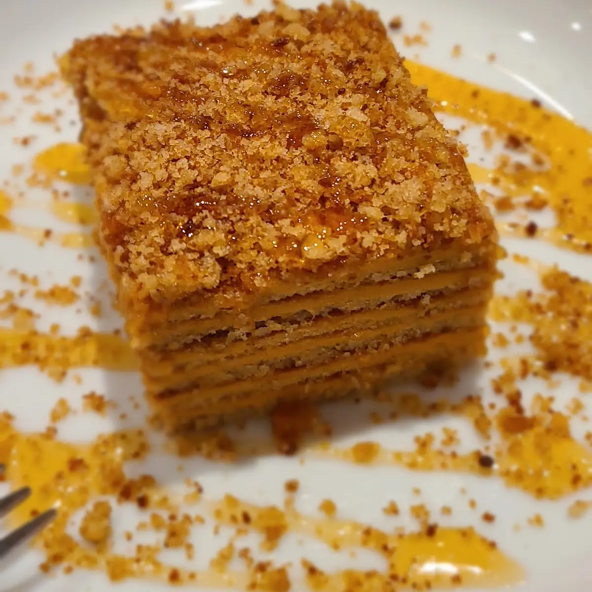 Honey Walnut Ideali Layered Cake
