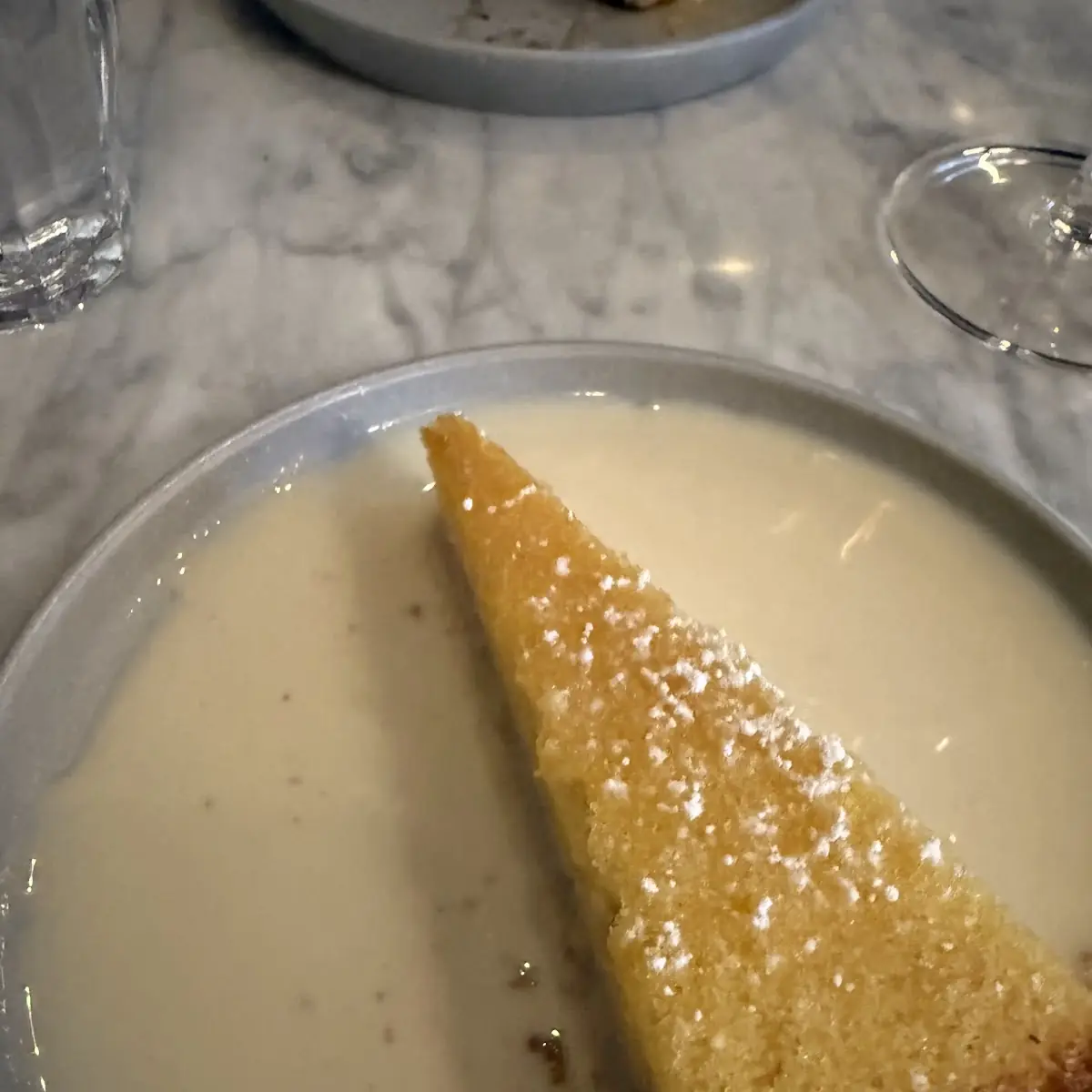 Zesty Drunken Almond Sponge Cake