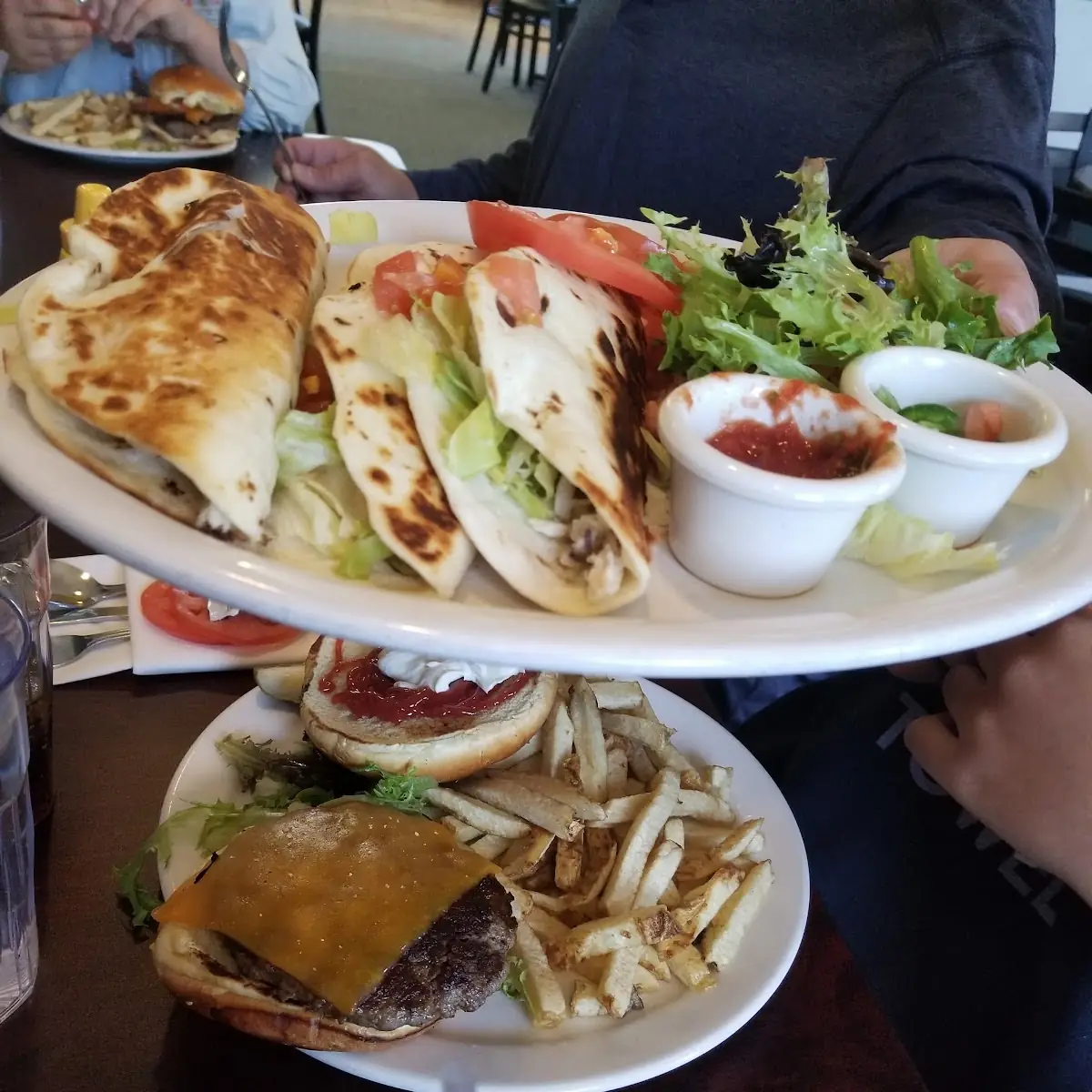 Cheeseburger and Fries Tacos