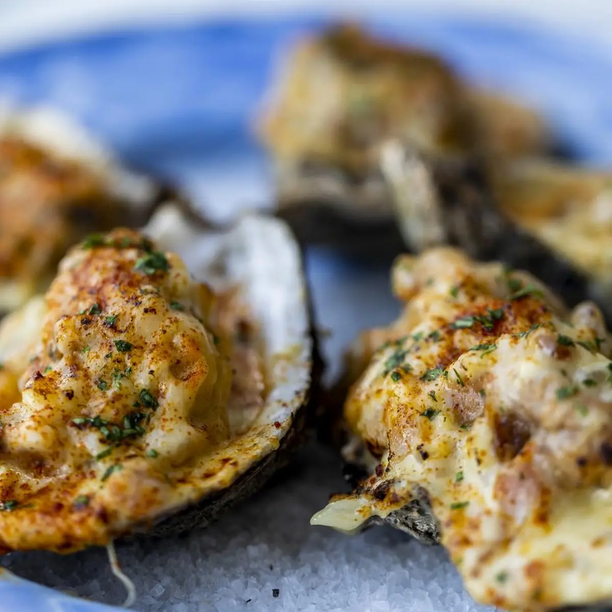 Ostras Gratinadas