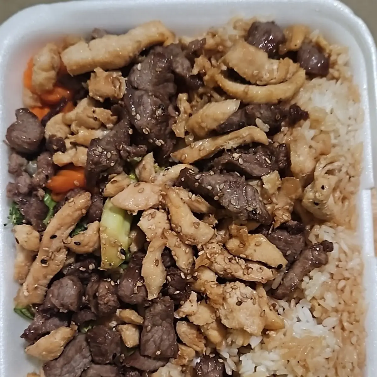 Chicken Steak Hibachi