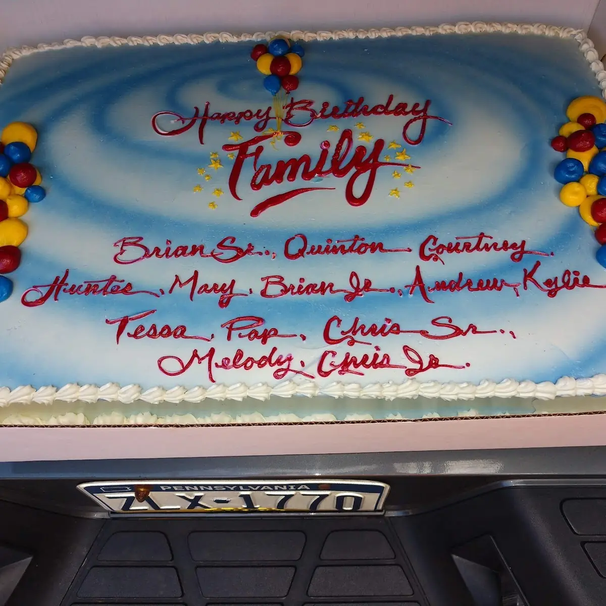 Full Sheet Cake