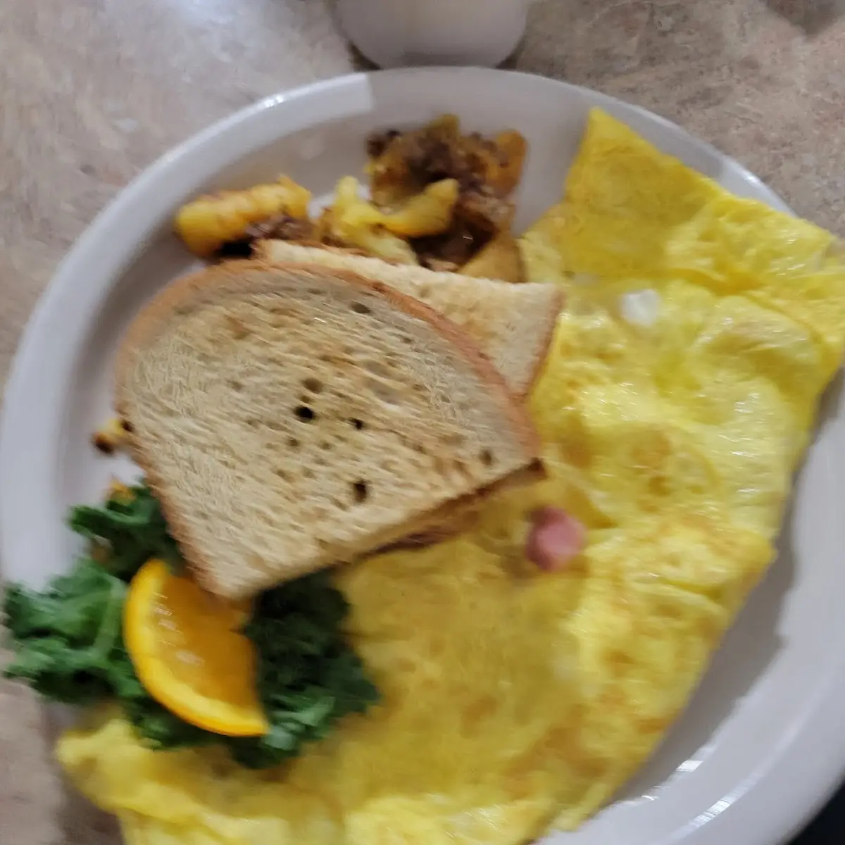Ham and Cheese Omelette