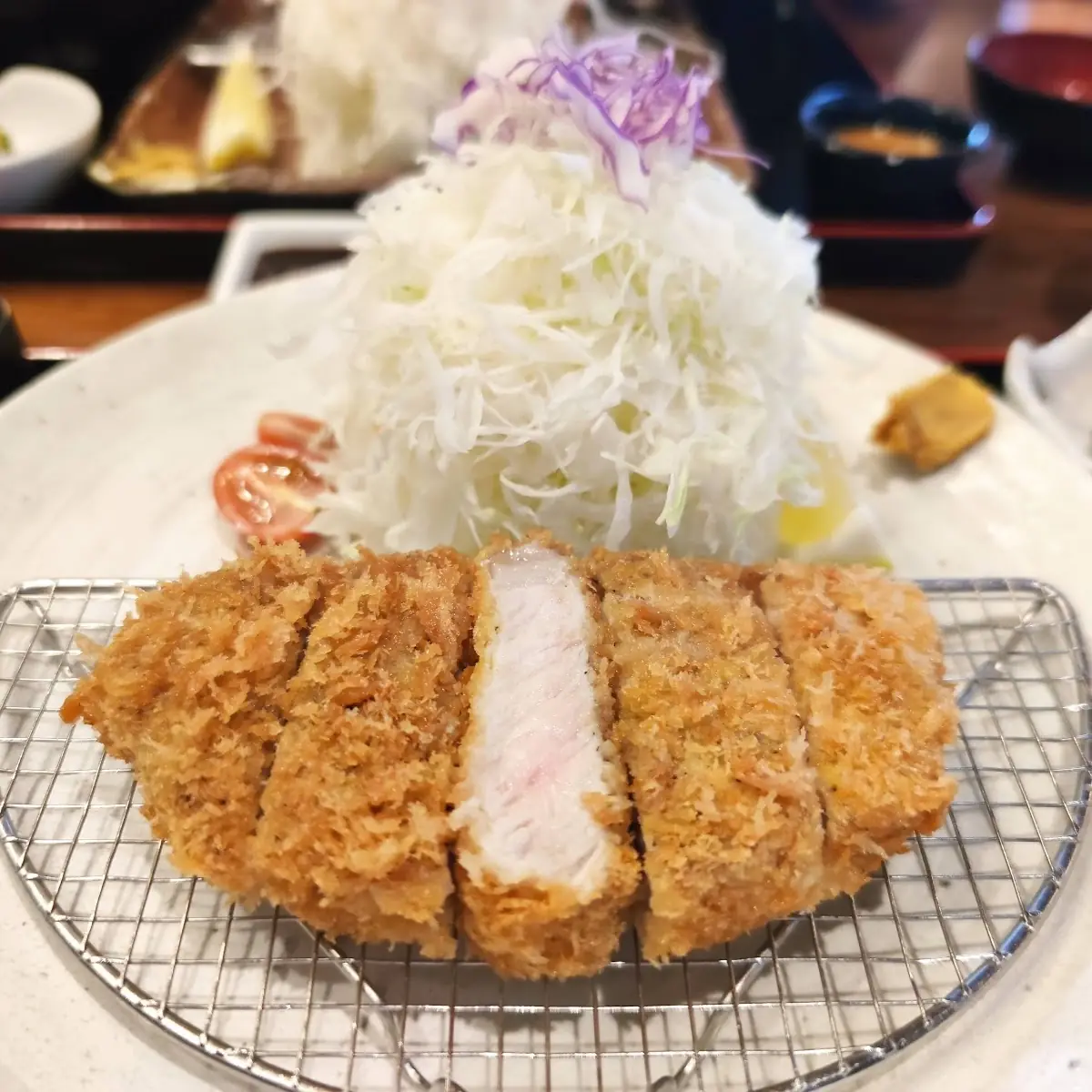 100 Black Line Pork Katsu Set