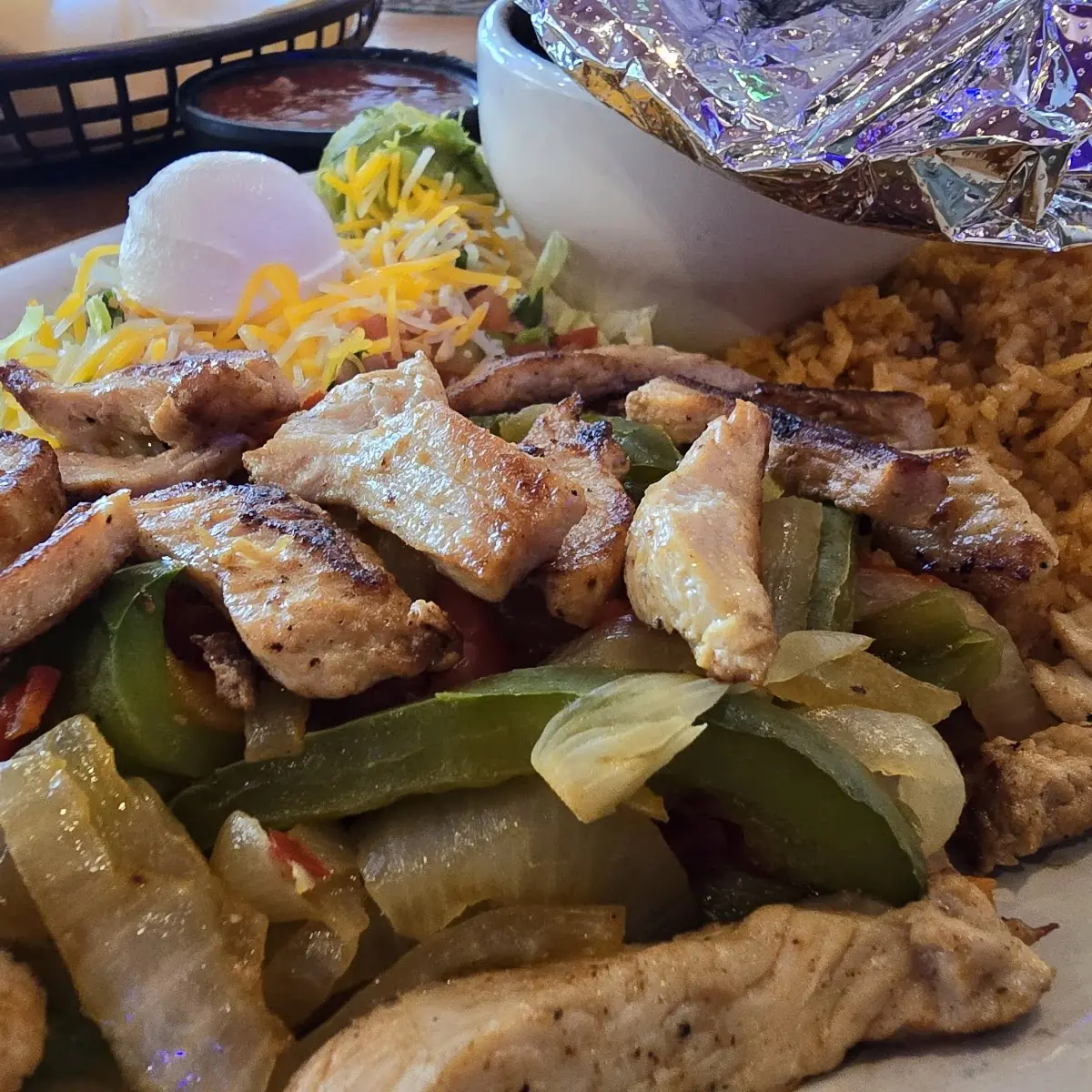 Lunch Chicken Fajitas