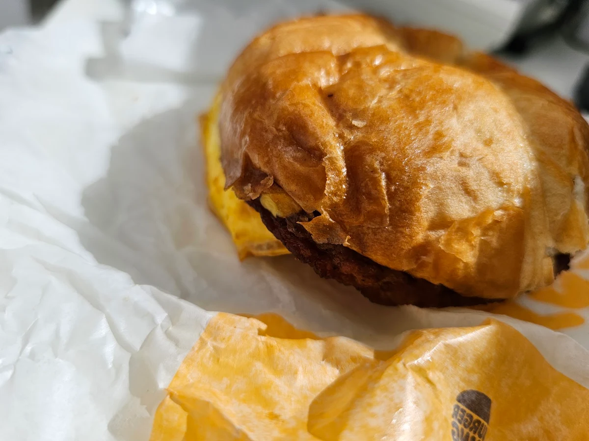 Sausage Egg & Cheese Croissan'Wich