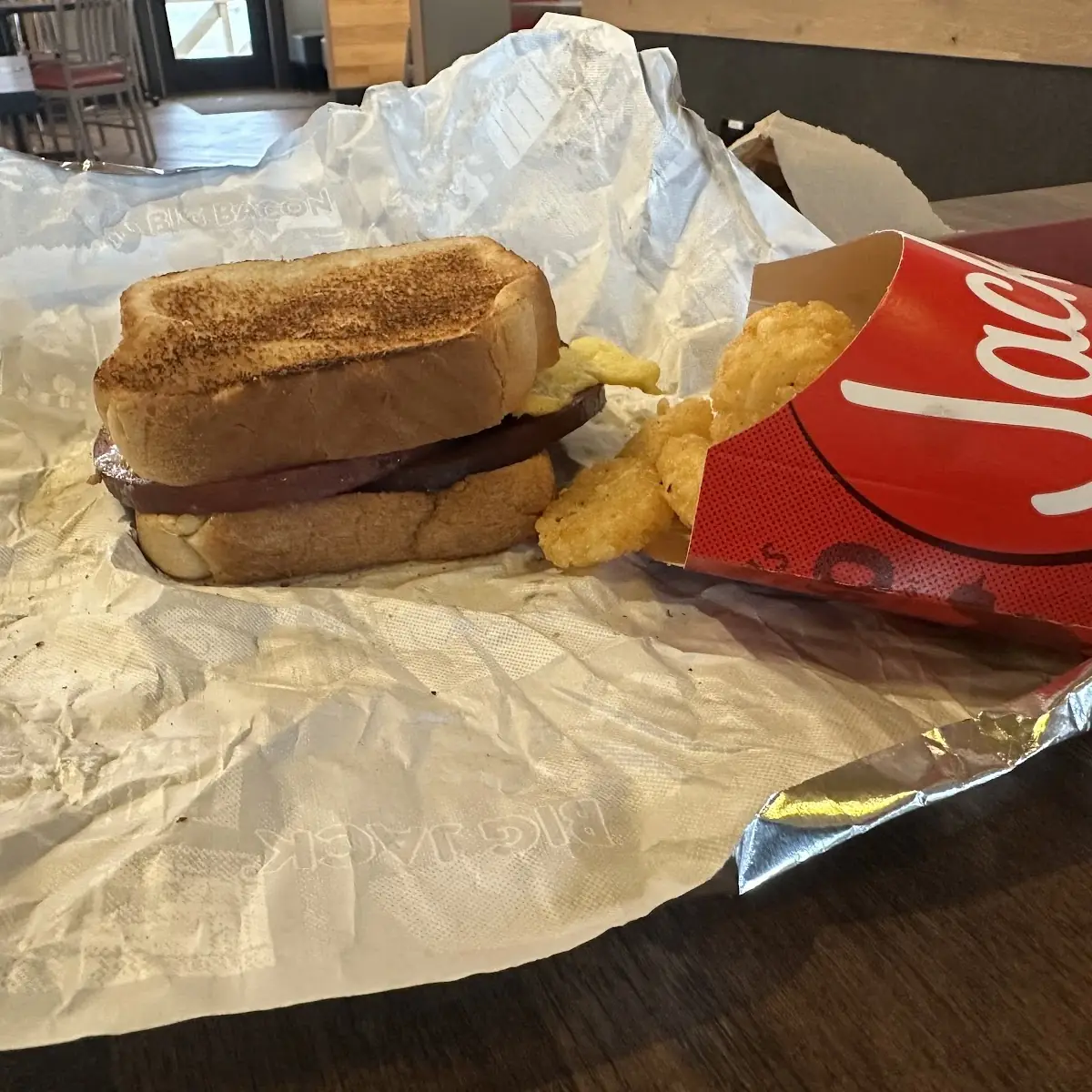 Breakfast Sandwich w Hash Browns