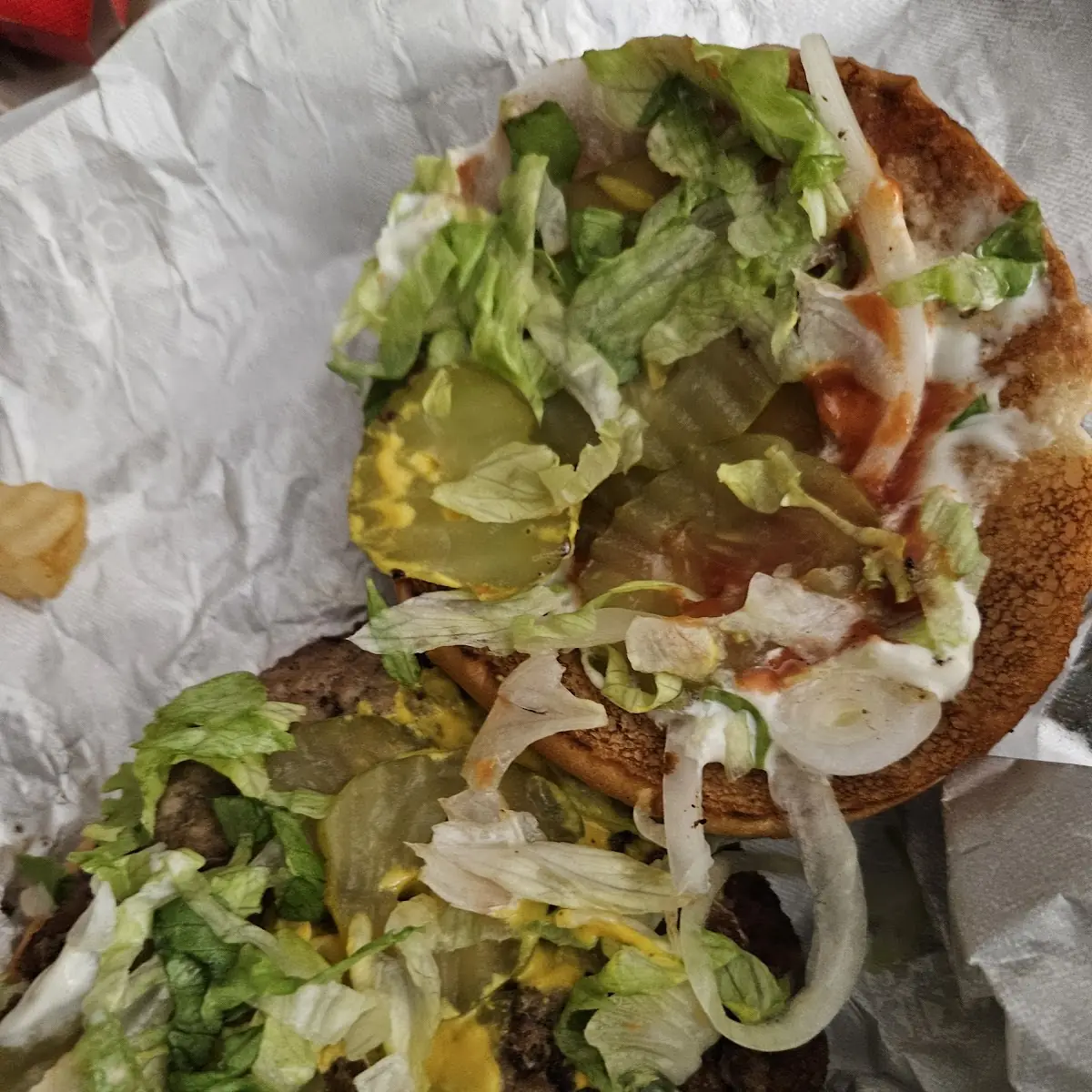 Jack Burger and Fries