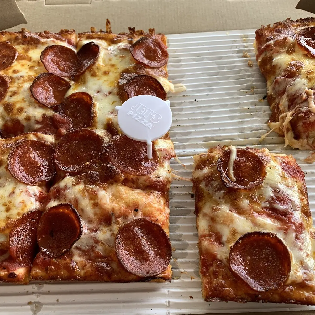 Deep Dish Pepperoni Pizza
