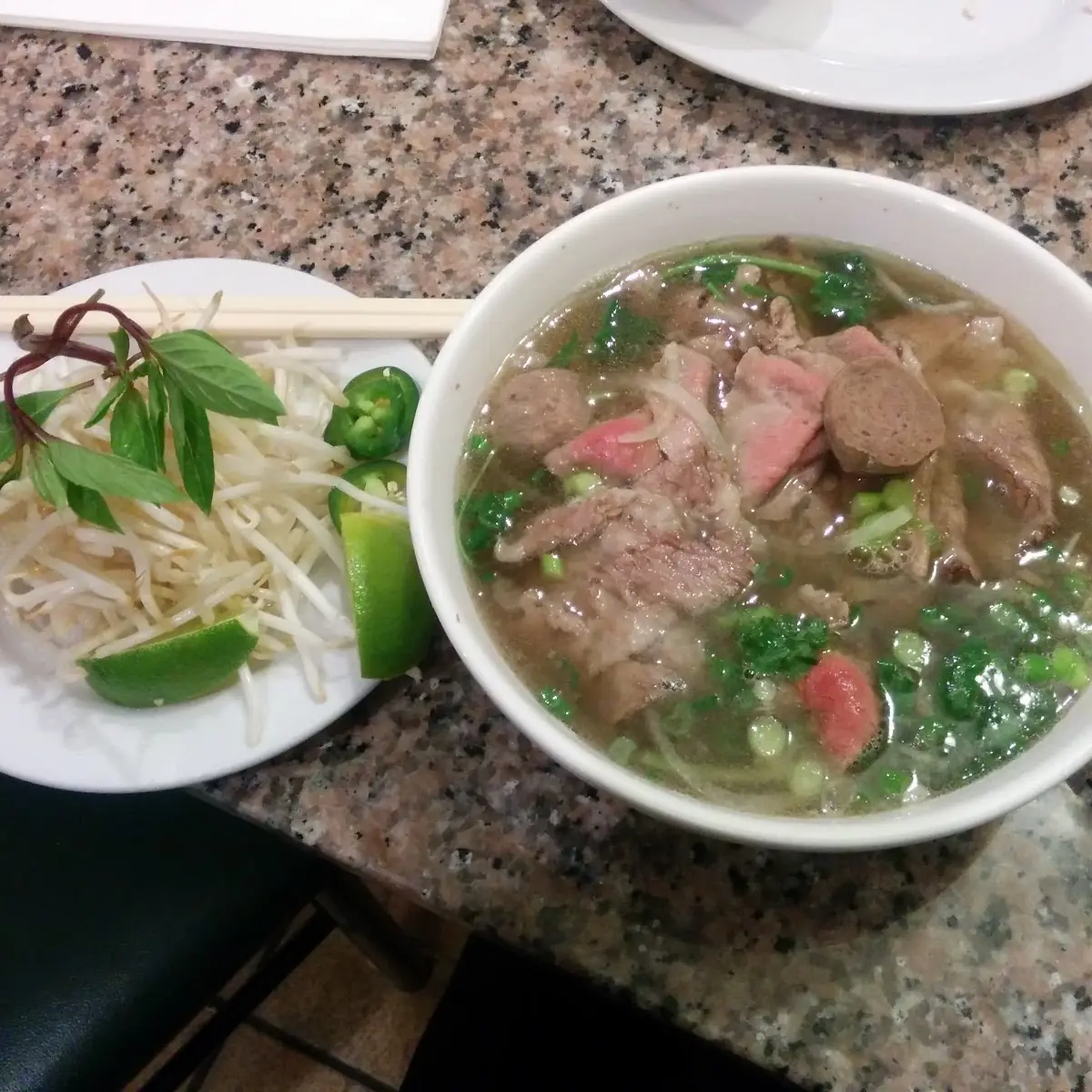Beef Pho Noodles Soup
