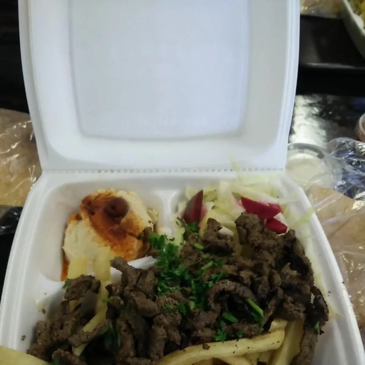 Beef Shawarma Platter